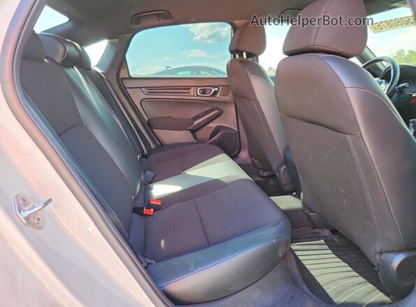 2HGFE2F57NH575498 2022 HONDA CIVIC White Rear seats view