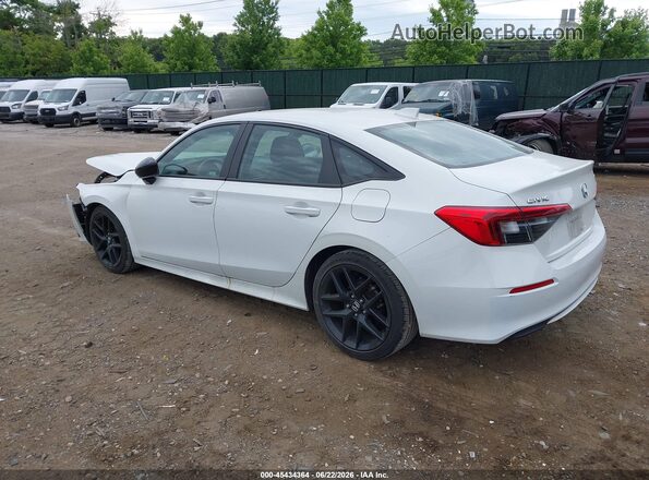 2HGFE2F57NH591202 2022 HONDA CIVIC White Tył lewy