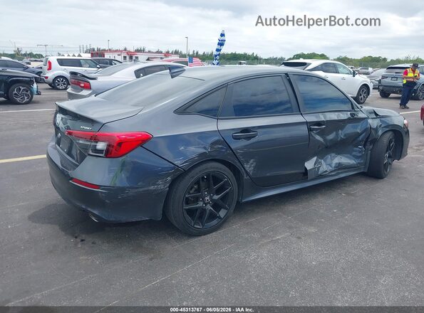 2HGFE2F57NH601243 2022 HONDA CIVIC Серый Задняя правая четверть