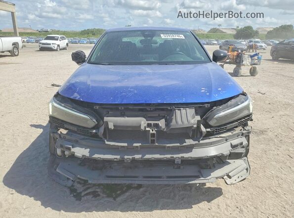 2HGFE2F57NH602120 2022 HONDA CIVIC Blue 