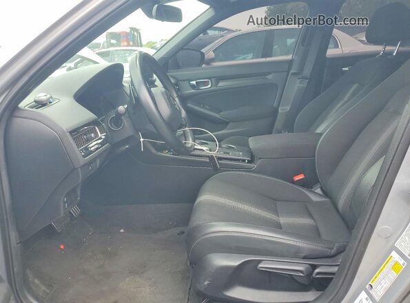 2HGFE2F57NH603249 2022 HONDA CIVIC Silver წინა სალონის ხედი