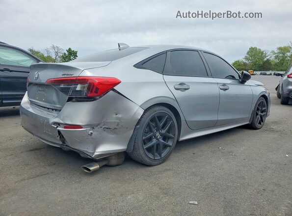 2HGFE2F57NH603249 2022 HONDA CIVIC Silver უკანა მარჯვენა