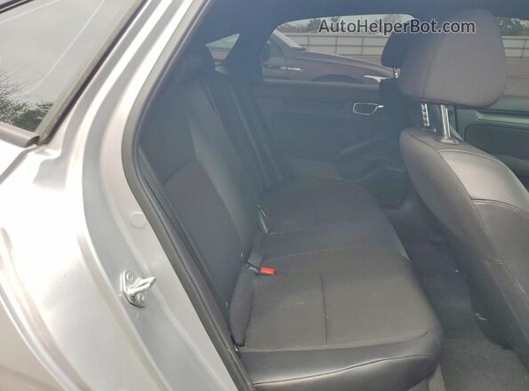 2HGFE2F57NH603249 2022 HONDA CIVIC Silver უკანა სავარძლების ხედი