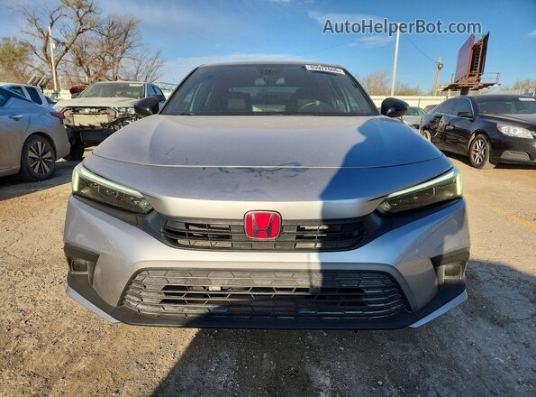 2HGFE2F57NH603302 2022 HONDA CIVIC Серебряный Вид спереди