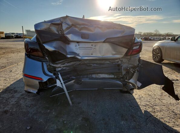 2HGFE2F57NH603302 2022 HONDA CIVIC Серебряный Вид сзади