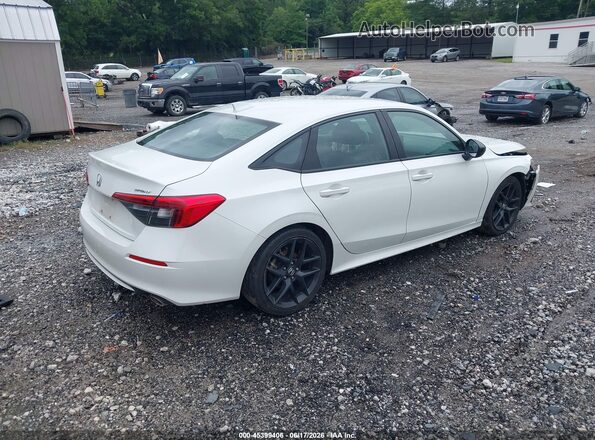 2HGFE2F57NH605213 2022 HONDA CIVIC White Задня права чверть