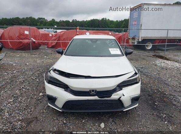 2HGFE2F57NH605213 2022 HONDA CIVIC White Вид щитка приладів