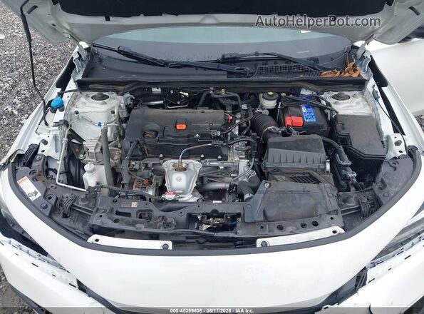 2HGFE2F57NH605213 2022 HONDA CIVIC White Вид ззаду