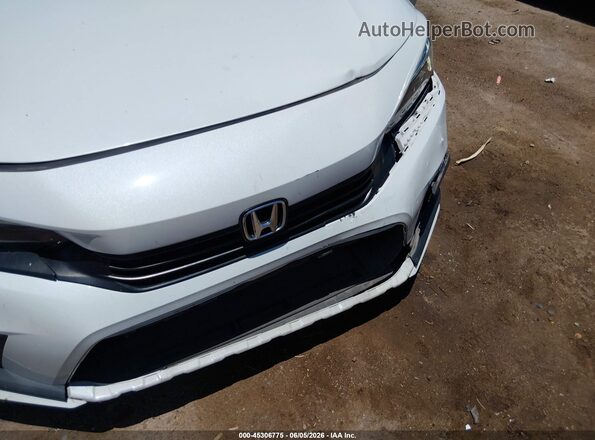 2HGFE2F57NH610511 2022 HONDA CIVIC White Դիմացի տեսք