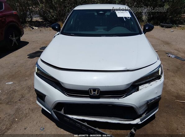 2HGFE2F57NH610511 2022 HONDA CIVIC White Առջևի վահանակի տեսք