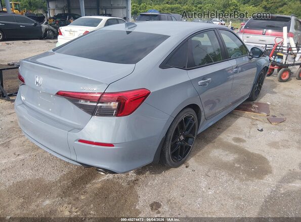 2HGFE2F57PH515238 2023 HONDA CIVIC Light Blue უკანა მარჯვენა