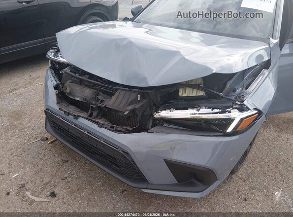 2HGFE2F57PH515238 2023 HONDA CIVIC Light Blue წინა ხედი