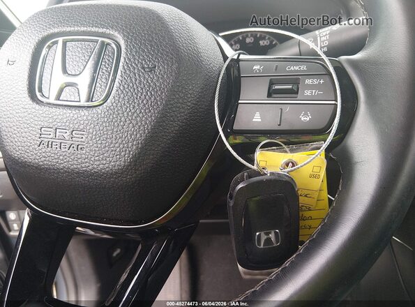 2HGFE2F57PH515238 2023 HONDA CIVIC Light Blue წინა პანელის ხედი