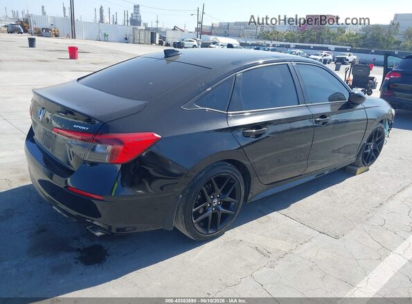 2HGFE2F57PH516096 2023 HONDA CIVIC Black Հետևի աջ