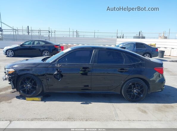 2HGFE2F57PH516096 2023 HONDA CIVIC Black Սալոնի 360 աստիճան տեսք