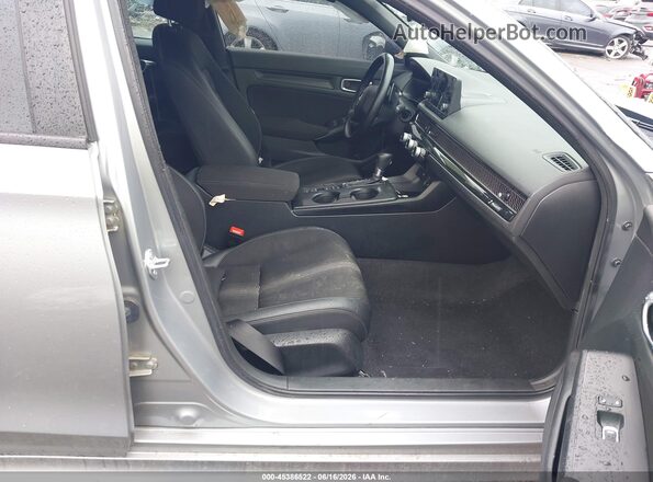 2HGFE2F57PH525932 2023 HONDA CIVIC Gray წინა სალონის ხედი