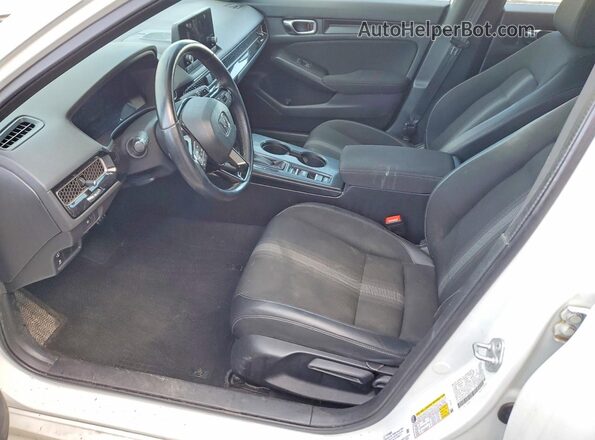 2HGFE2F57PH530774 2023 HONDA CIVIC White წინა სალონის ხედი