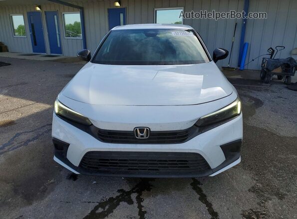 2HGFE2F57PH530774 2023 HONDA CIVIC White წინა ხედი