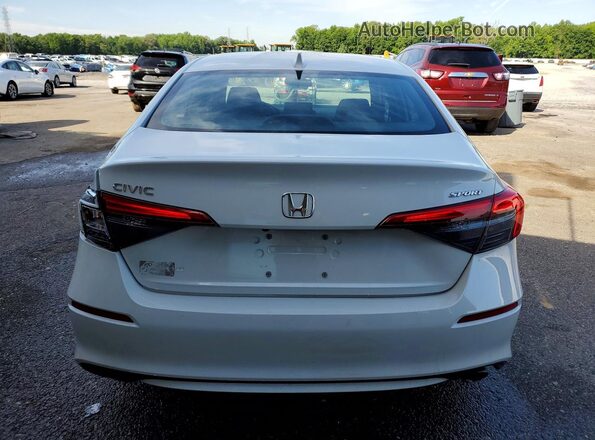 2HGFE2F57PH530774 2023 HONDA CIVIC White უკანა ხედი