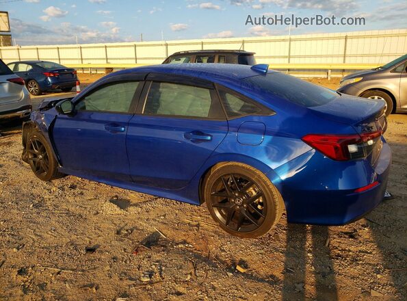 2HGFE2F57RH509779 2024 HONDA CIVIC Синий Задняя левая четверть