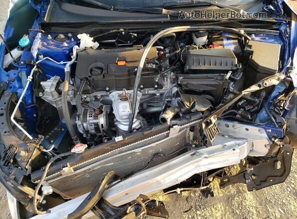2HGFE2F57RH509779 2024 HONDA CIVIC Синий Вид задней части салона