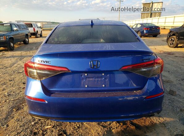 2HGFE2F57RH509779 2024 HONDA CIVIC Синий Вид сзади