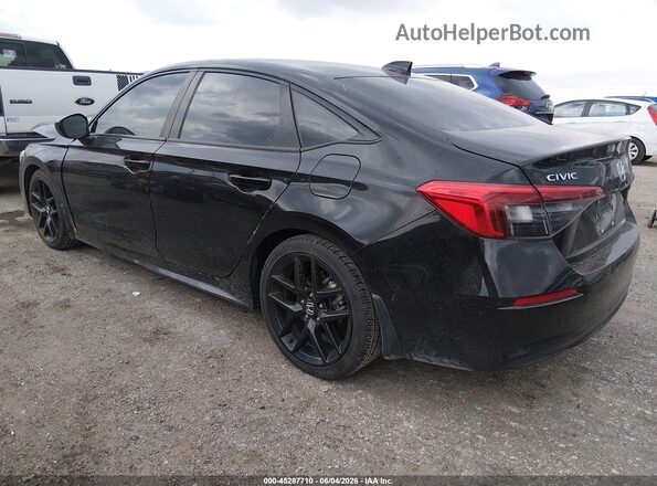 2HGFE2F57RH510771 2024 HONDA CIVIC Black Հետևի ձախ