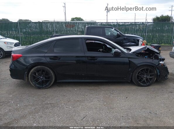 2HGFE2F57RH510771 2024 HONDA CIVIC Black Սալոնի հետևի տեսք