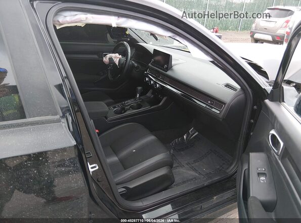 2HGFE2F57RH510771 2024 HONDA CIVIC Black Սալոնի դիմացի տեսք