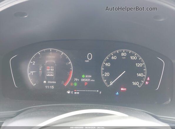2HGFE2F57RH516456 2024 HONDA CIVIC Gray Vista de los asientos traseros