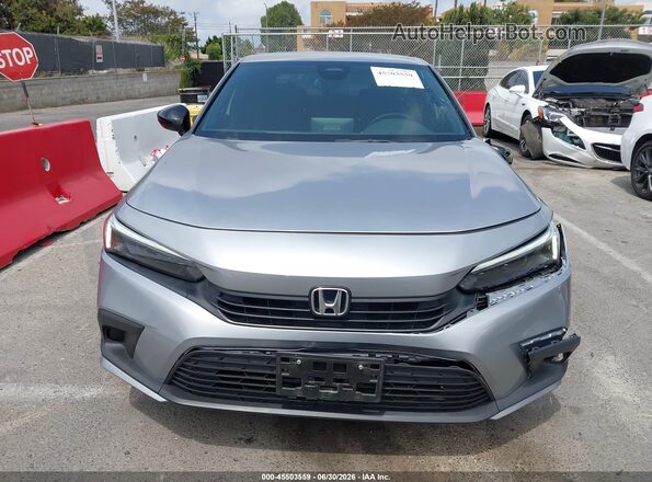 2HGFE2F57RH516456 2024 HONDA CIVIC Gray Vista del cuadro de instrumentos
