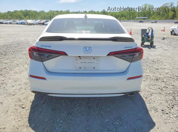 2HGFE2F57RH532673 2024 HONDA CIVIC White Вид ззаду