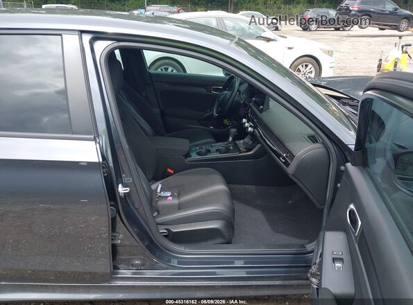 2HGFE2F57RH548551 2024 HONDA CIVIC Gray Widok wnętrza z przodu