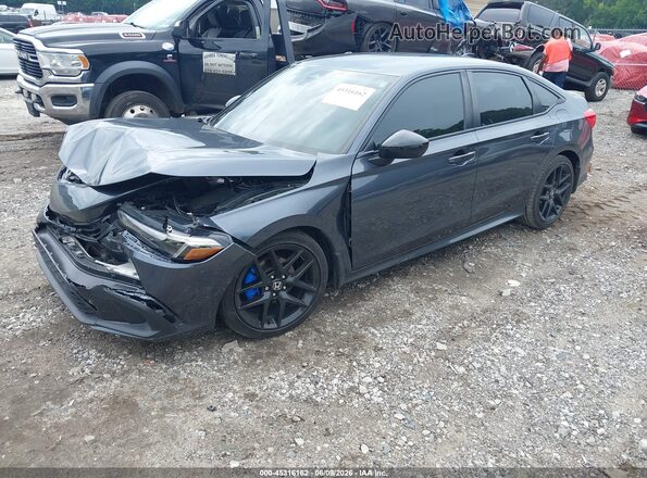 2HGFE2F57RH548551 2024 HONDA CIVIC Gray Przód lewy