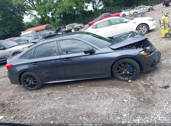 2HGFE2F57RH548551 2024 HONDA CIVIC Gray Widok wnętrza z tyłu