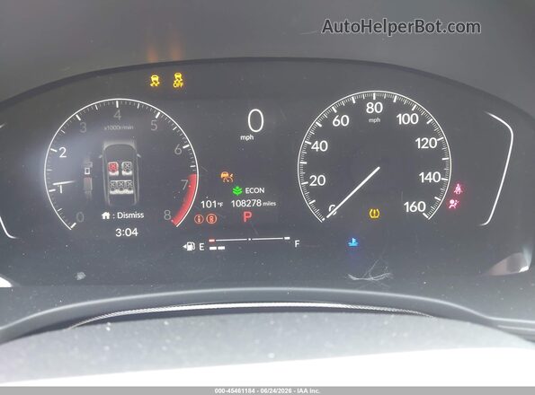 2HGFE2F57RH551501 2024 HONDA CIVIC Красный Вид задних сидений