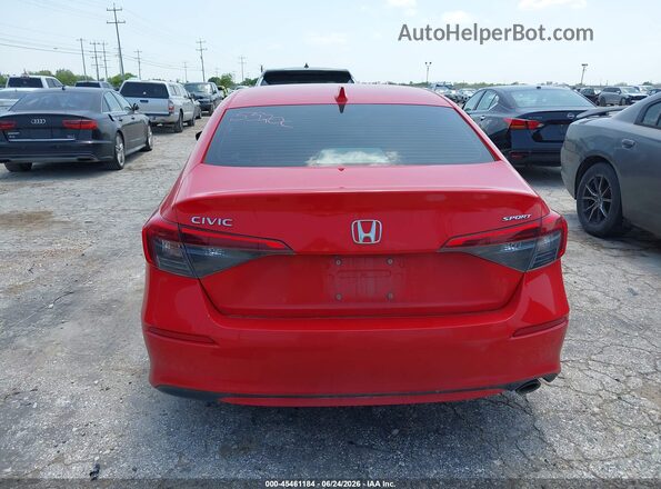 2HGFE2F57RH551501 2024 HONDA CIVIC Красный 