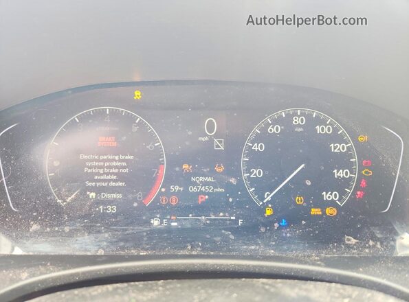 2HGFE2F57RH555676 2024 HONDA CIVIC Серый 