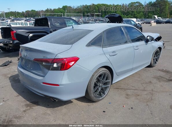 2HGFE2F57RH588256 2024 HONDA CIVIC Gray უკანა მარჯვენა