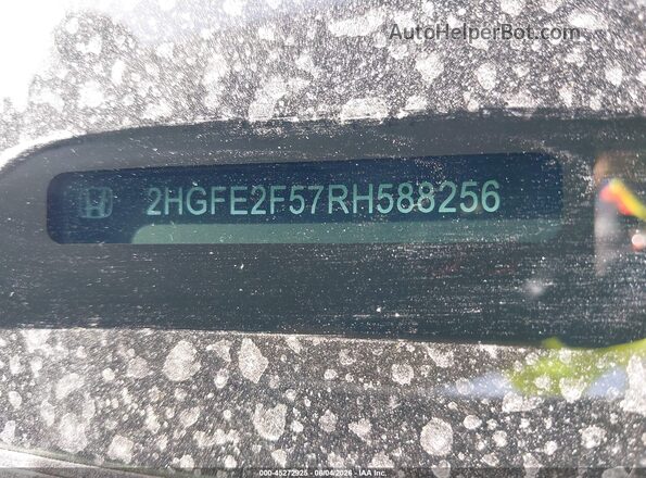 2HGFE2F57RH588256 2024 HONDA CIVIC Gray 