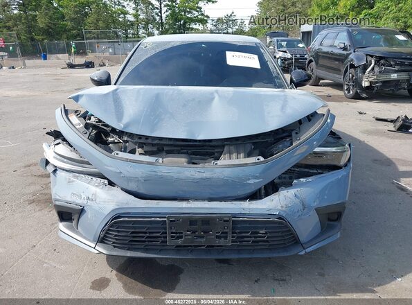 2HGFE2F57RH588256 2024 HONDA CIVIC Gray ხელსაწყოთა პანელის ხედი