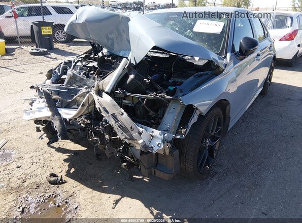 2HGFE2F57RH591206 2024 HONDA CIVIC Серый Вид спереди