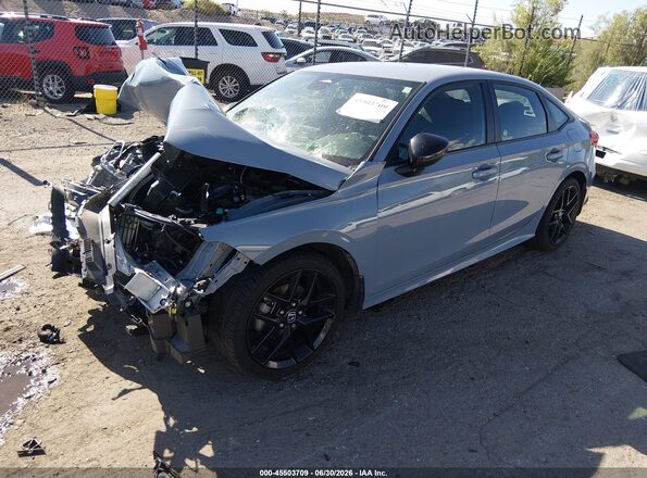 2HGFE2F57RH591206 2024 HONDA CIVIC Серый Передняя левая четверть