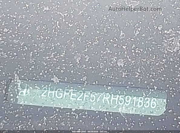 2HGFE2F57RH591836 2024 HONDA CIVIC Red 