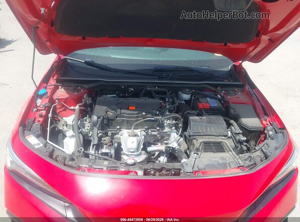 2HGFE2F57RH591836 2024 HONDA CIVIC Red Vista trasera