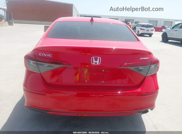 2HGFE2F57RH591836 2024 HONDA CIVIC Red 
