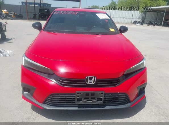 2HGFE2F57RH591836 2024 HONDA CIVIC Red Vista del salpicadero