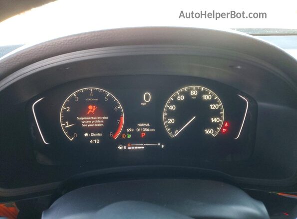 2HGFE2F57SH517208 2025 HONDA CIVIC Gray Widok zestawu wskaźników
