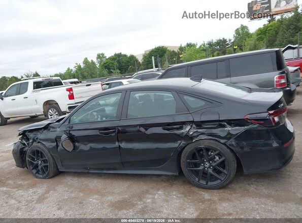 2HGFE2F57SH529777 2025 HONDA CIVIC Black Vista interior de 360 grados
