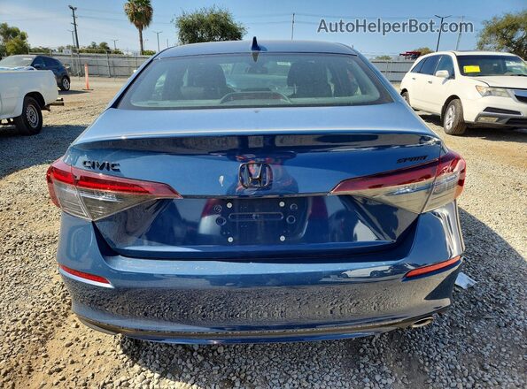2HGFE2F57SH546160 2025 HONDA CIVIC Blue Widok z tyłu